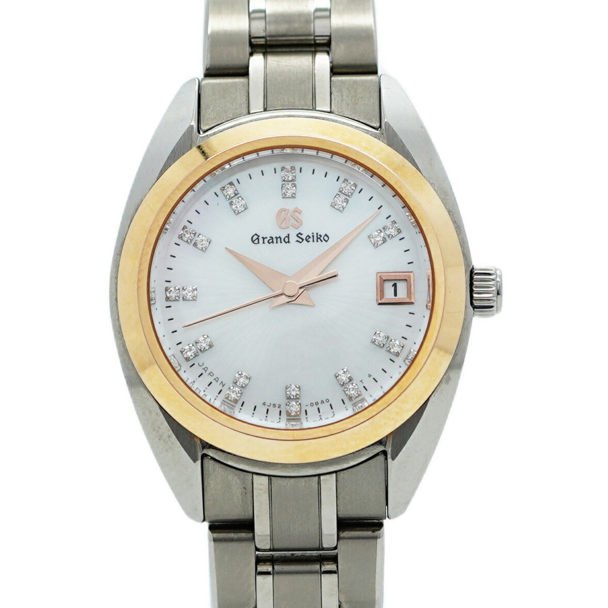 Pre-Owned Seiko Grand 4J52-0AG0 White Dial Women's Watch
