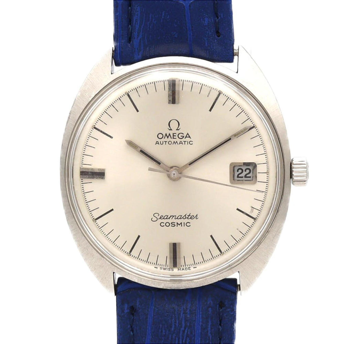 Pre-Owned Omega Seamaster Cosmic 166.026 Stainless Steel Automatic Watch