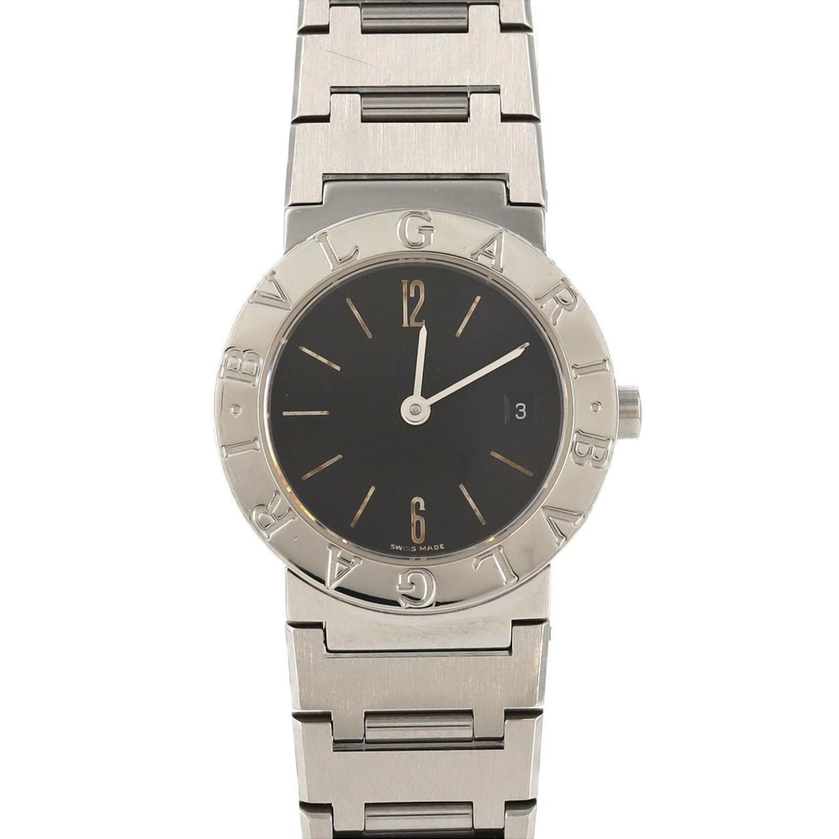 Pre-Owned Bvlgari BB26SS BB26SSD SS Quartz Watch