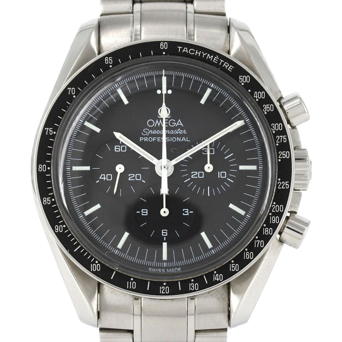Pre-Owned Omega Speedmaster Professional 3570.50 Stainless Steel Watch, Manual Winding