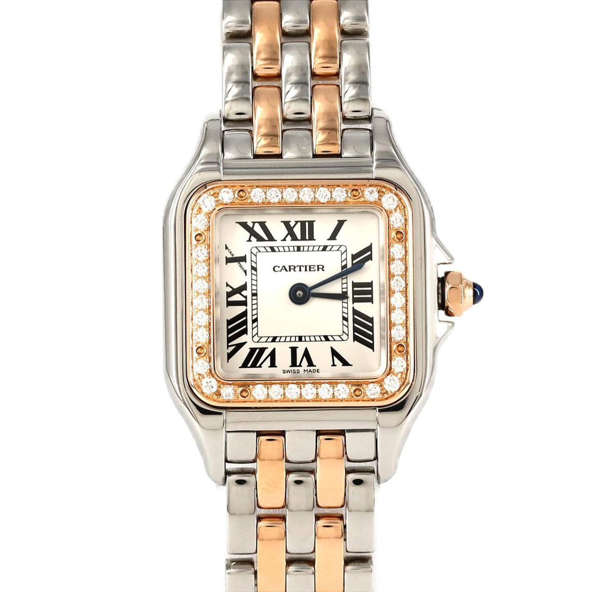Pre-Owned Cartier Panth?re de SM PG Two-tone Watch D W3PN0006 SSxPG Quartz Movement