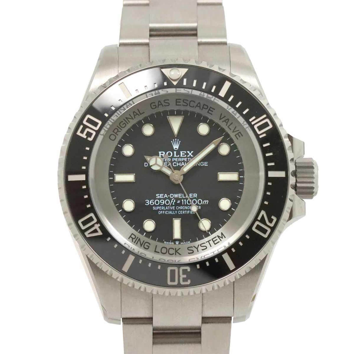 Gebrauchte ROLEX Sea-Dweller Deep Sea Challenge 126067 Zufallszahlen-Roulette Herrenuhr Schwarz Automatik 