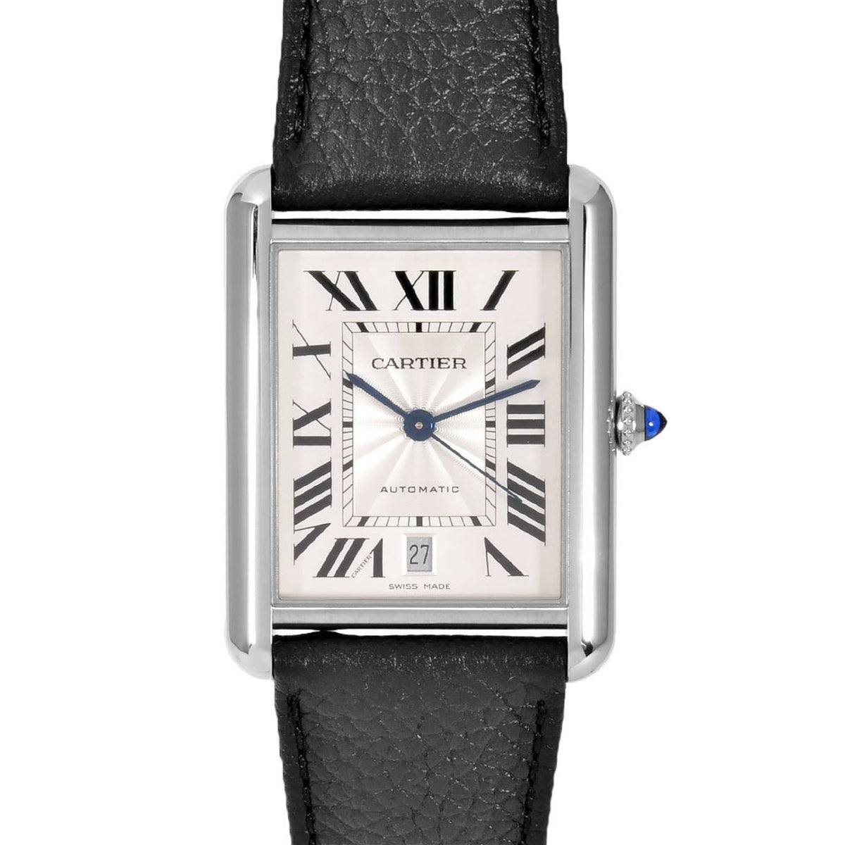 Gebrauchte Cartier WSTA0040 (4490) Tank Must XL Uhr, Automatik, silbernes Zifferblatt, Herren ITMMB9LD8DGQ 