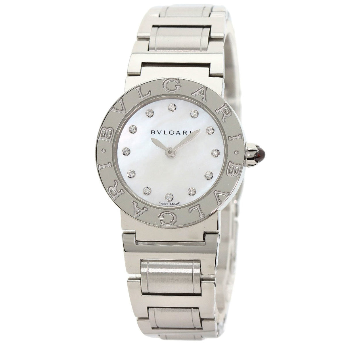 Gebrauchte Bvlgari BBL26S Uhr Edelstahl SS Damen 