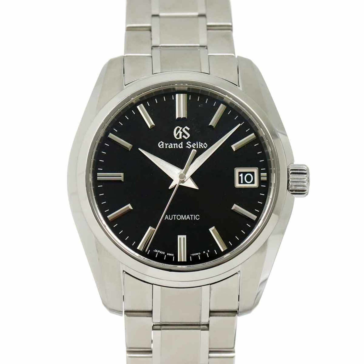 Gebrauchte Grand Seiko GRAND SEIKO Heritage Collection SBGR317 Herrenuhr 9S65 00T0 Datum Schwarz Automatik 