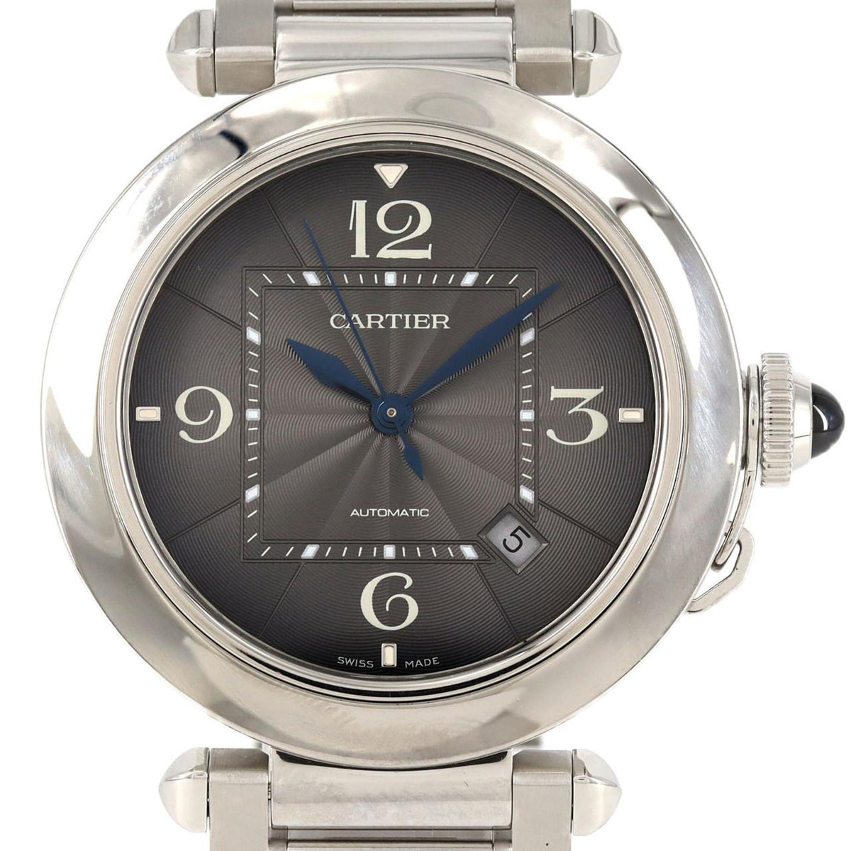 Gebrauchte Cartier Pasha de WSPA0026 SS Armbanduhr Automatik 
