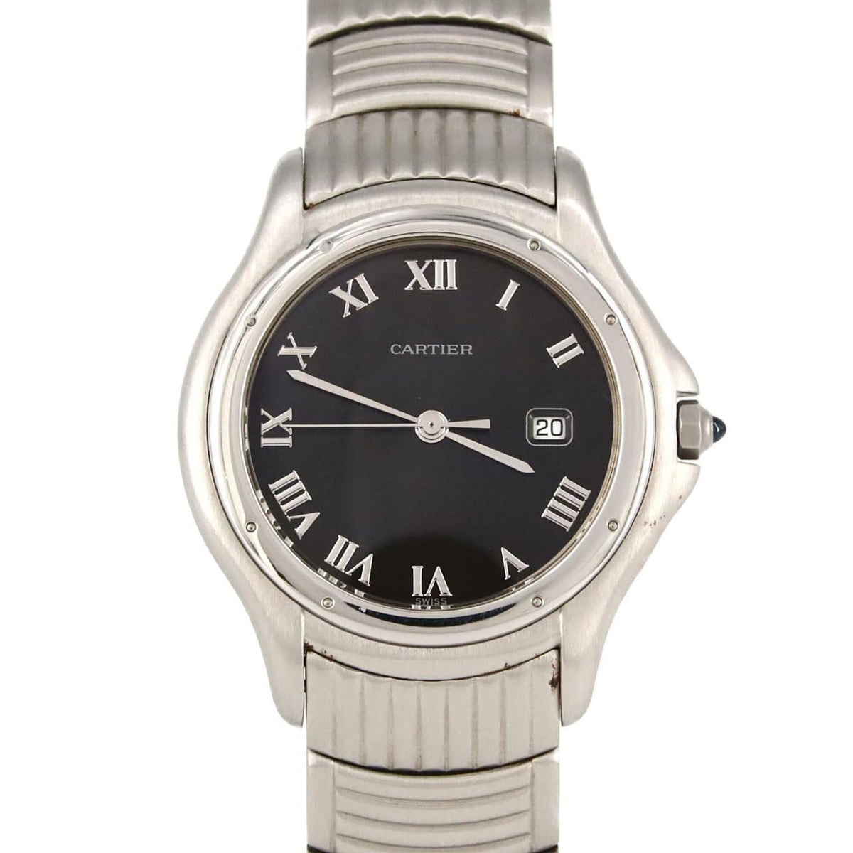 Pre-Owned Cartier Panth?re Cougar W35016F8 SS Quartz Watch
