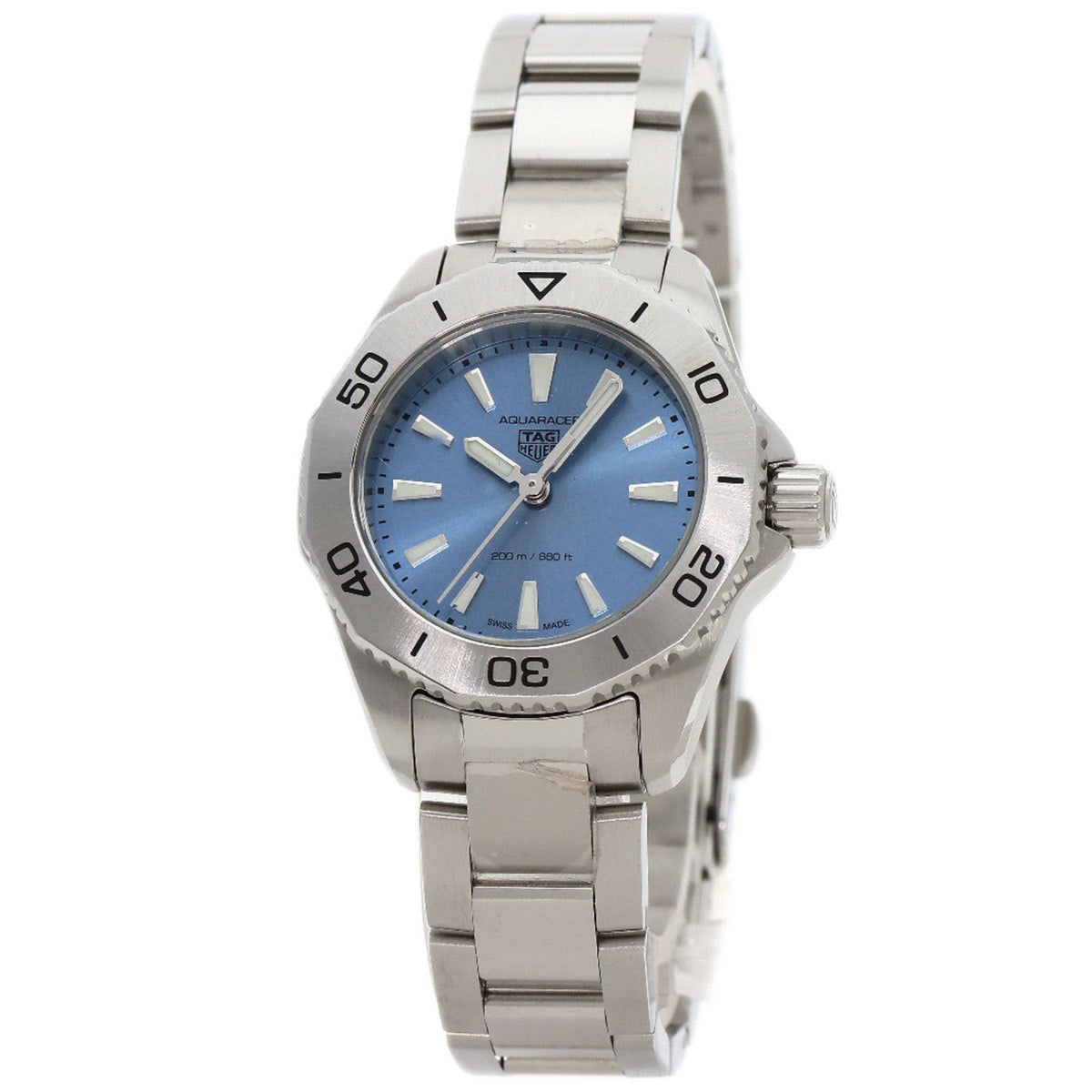 Gebrauchte TAG Heuer WBP1415.BA0622 Aquaracer Professional 200 Unbenutzte Uhr Edelstahl SS Damen HEUER 