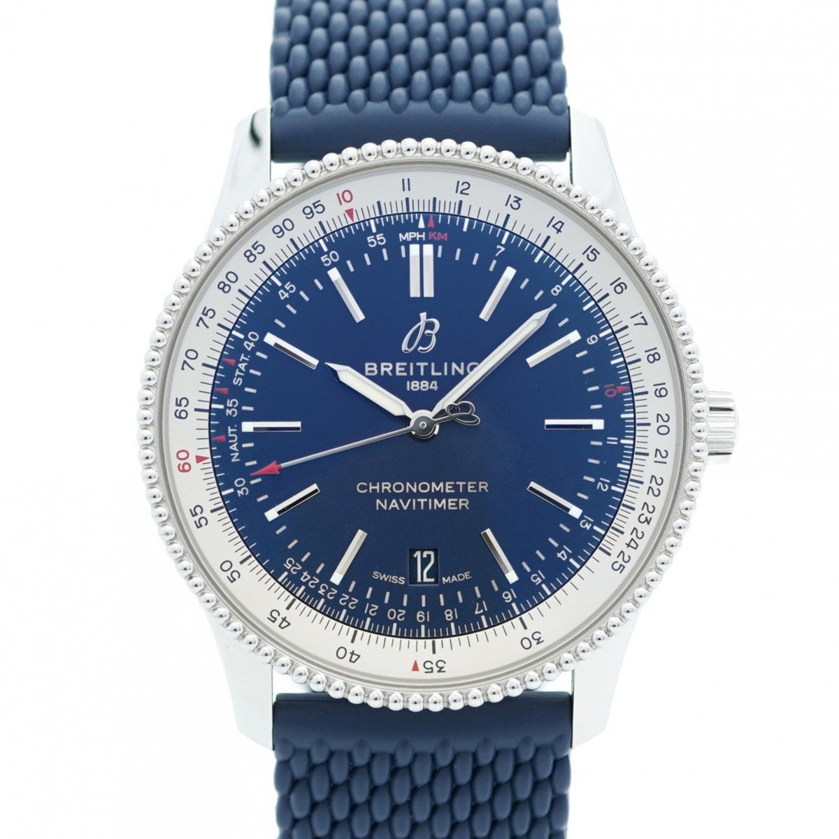 Pre-Owned Breitling Navitimer A17326 Navy Dial Men's Watch