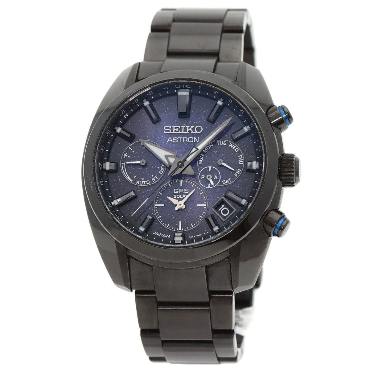 Gebrauchte Seiko BXC077 5X53-0BC0 Astron Uhr Edelstahl SS Herren SEIKO 