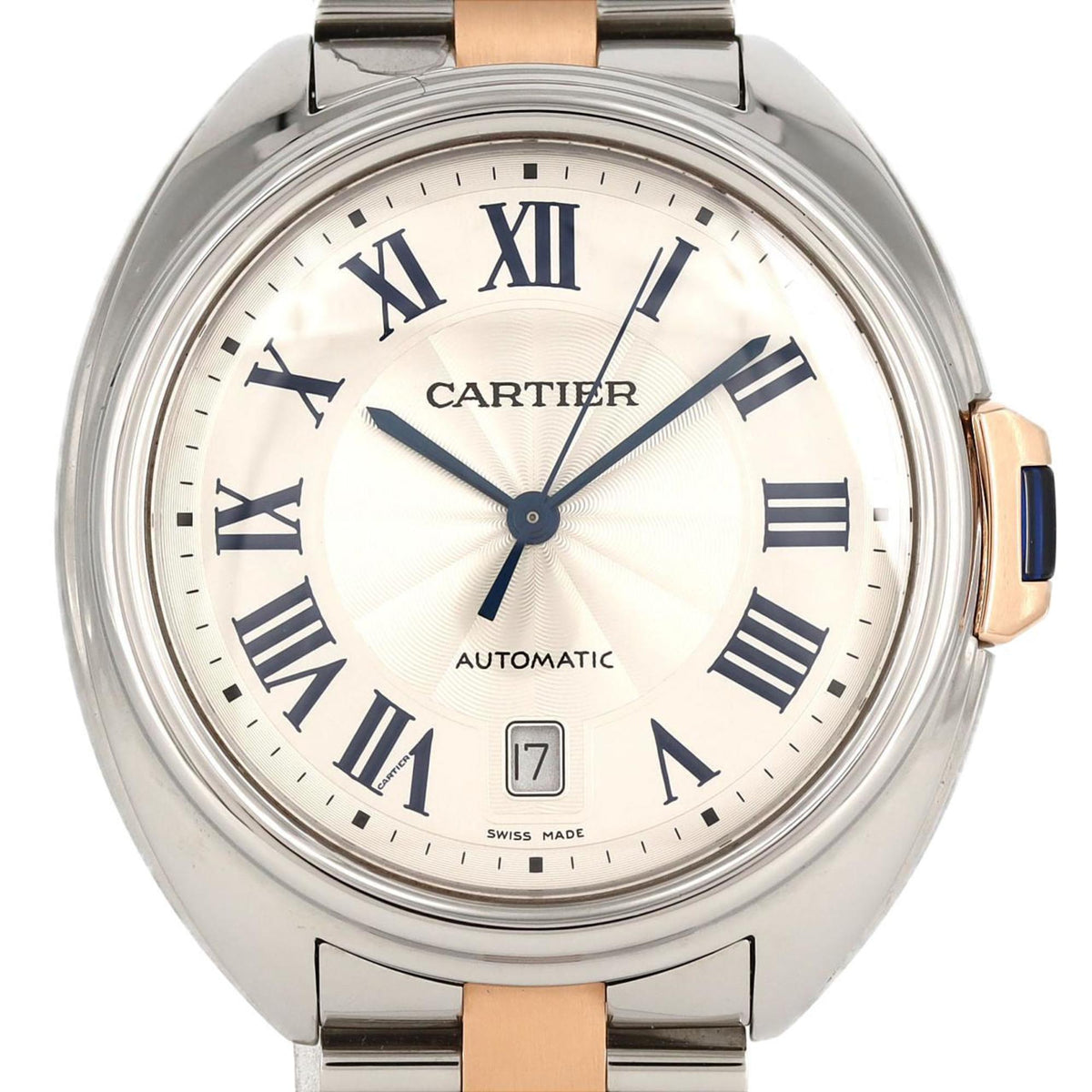 Gebrauchte Cartier Clé de PG Combi W2CL0002 SSxPG Armbanduhr Automatik 