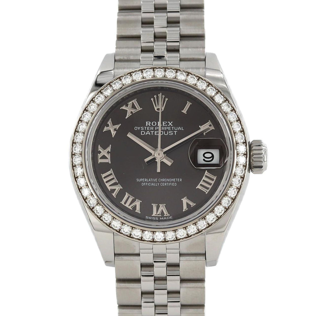 Gebrauchte Rolex Datejust 279384RBR SSxWG Uhr, automatische Wicklung, Zufallszahl 