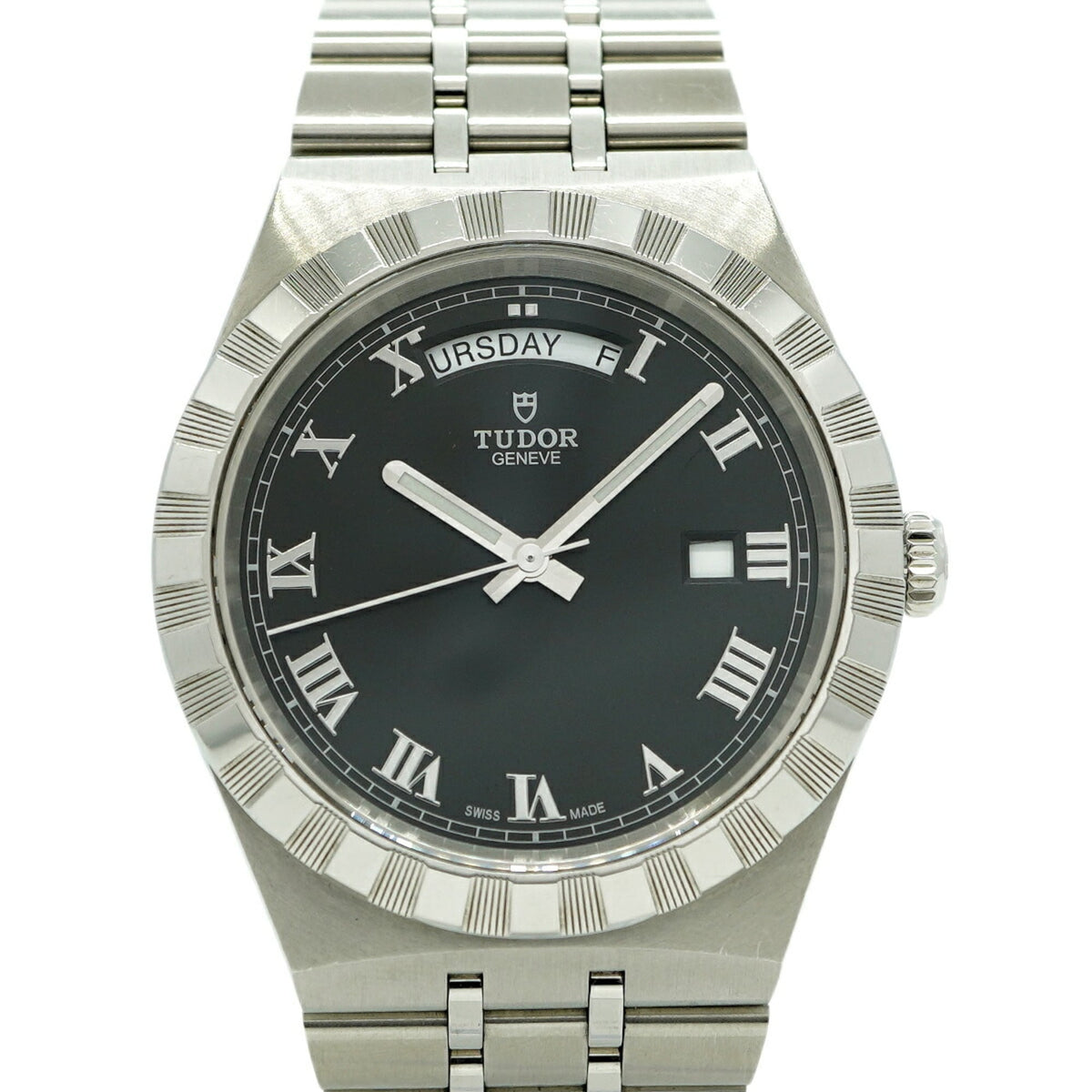 Pre-Owned Tudor Royal 28600 Black Dial Men's Watch
