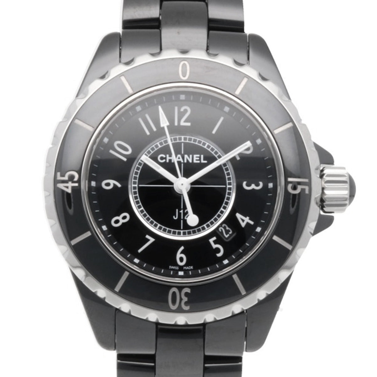 Pre-Owned Chanel J12 Watch, Stainless Steel, Quartz, Women's, H0682, CHANEL