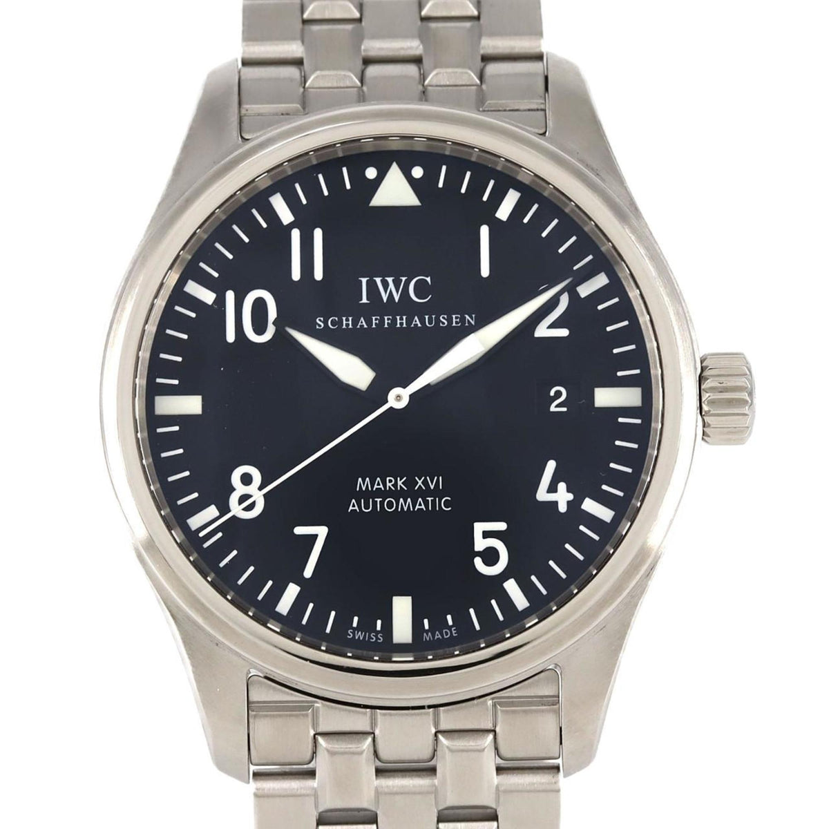 Gebrauchte IWC Mark XVI IW325504 SS Automatikuhr 