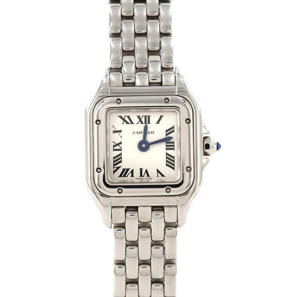 Pre-Owned Cartier Mini Panth?re de WSPN0019 Stainless Steel Quartz Watch