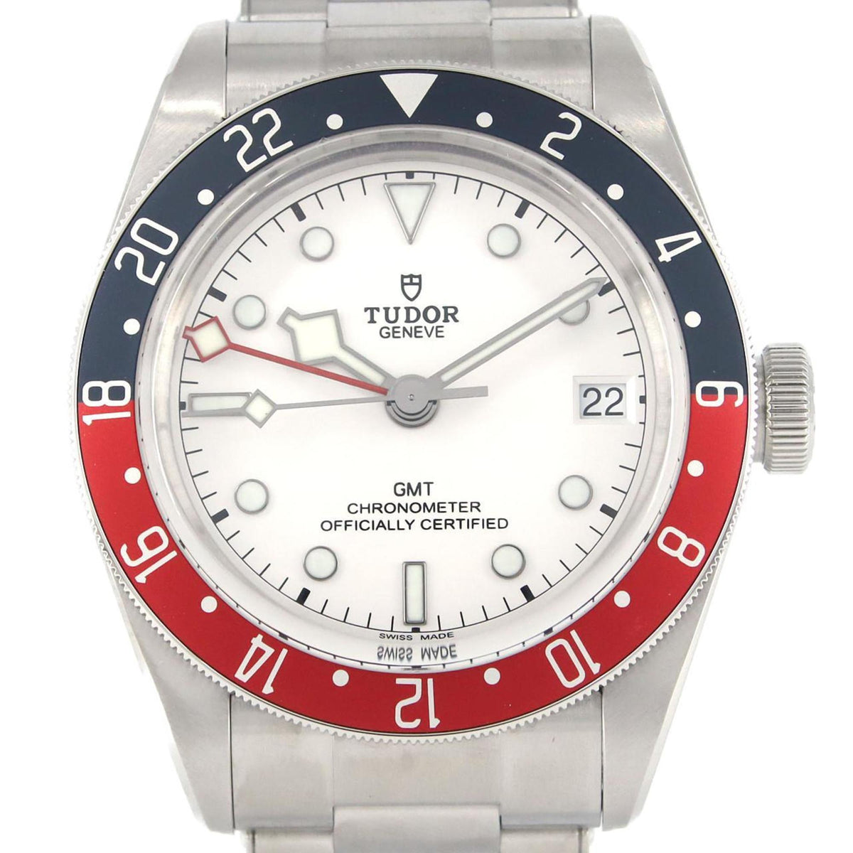 Gebrauchte Tudor Black Bay GMT M79830RB-0010 SS Automatikuhr 
