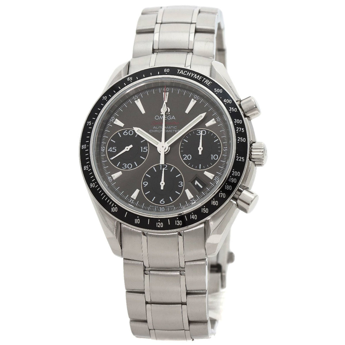 Gebrauchte Omega 323.30.40.40.06.001 Speedmaster Date Uhr Edelstahl SS Herren 