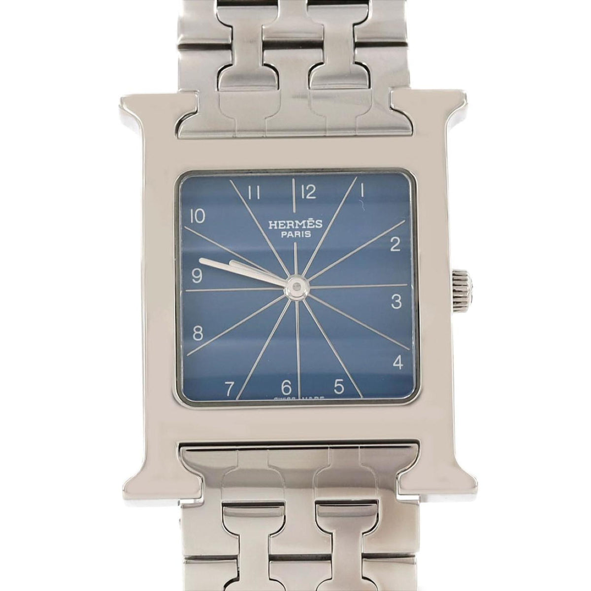 Pre-Owned Herm?s H Watch HH1.510 SS Quartz Wristwatch