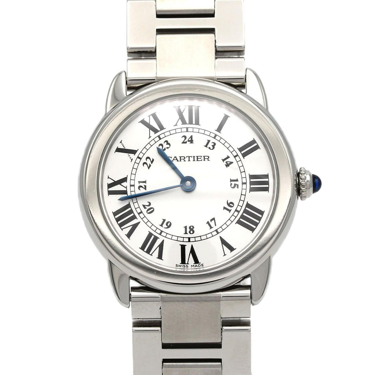 Pre-Owned Cartier Ronde Solo SM W6701004 SS Quartz Watch