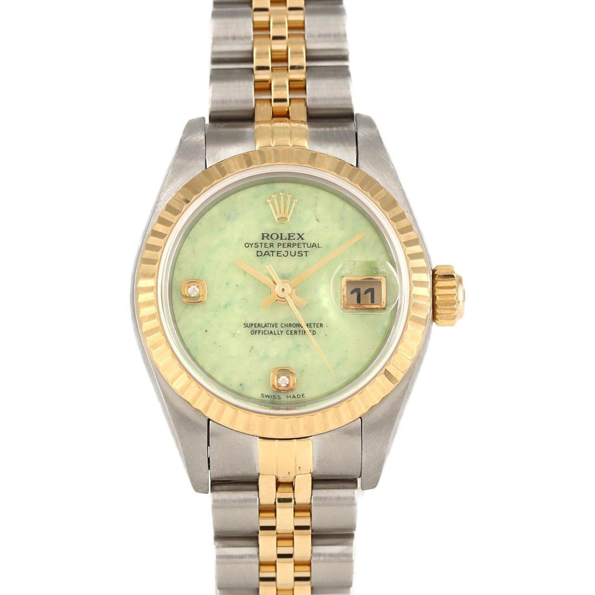 Pre-Owned Rolex Datejust 79173 2BR SSxYG Automatic Watch, K Series