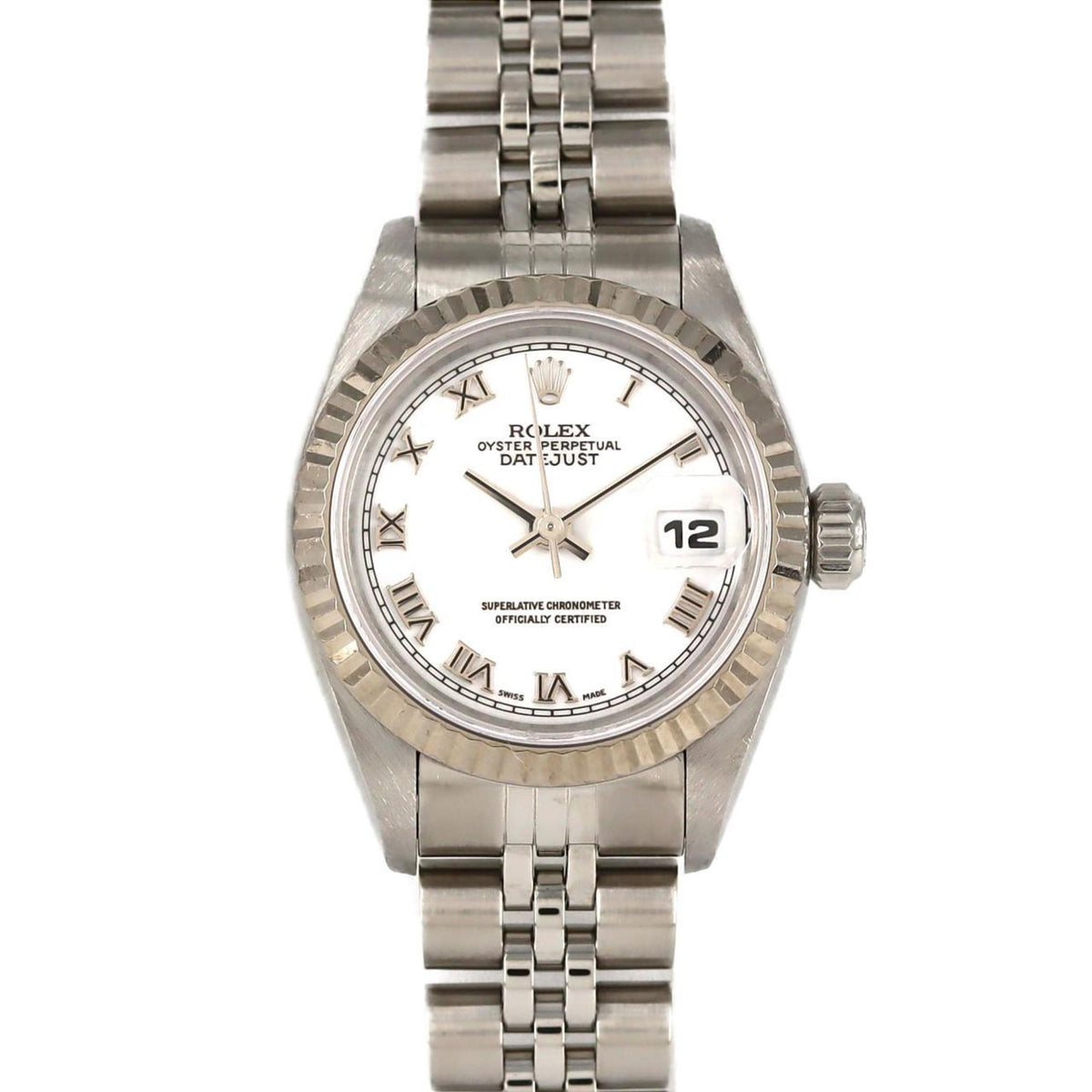 Gebrauchte Rolex Datejust 69174 SSxWG Uhr Automatik T-Serie 