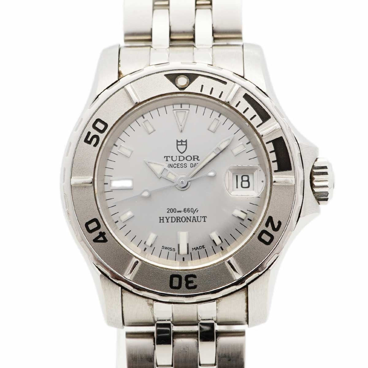 Pre-Owned Tudor Hydronaut 99090 Silver Dial Women's Watch