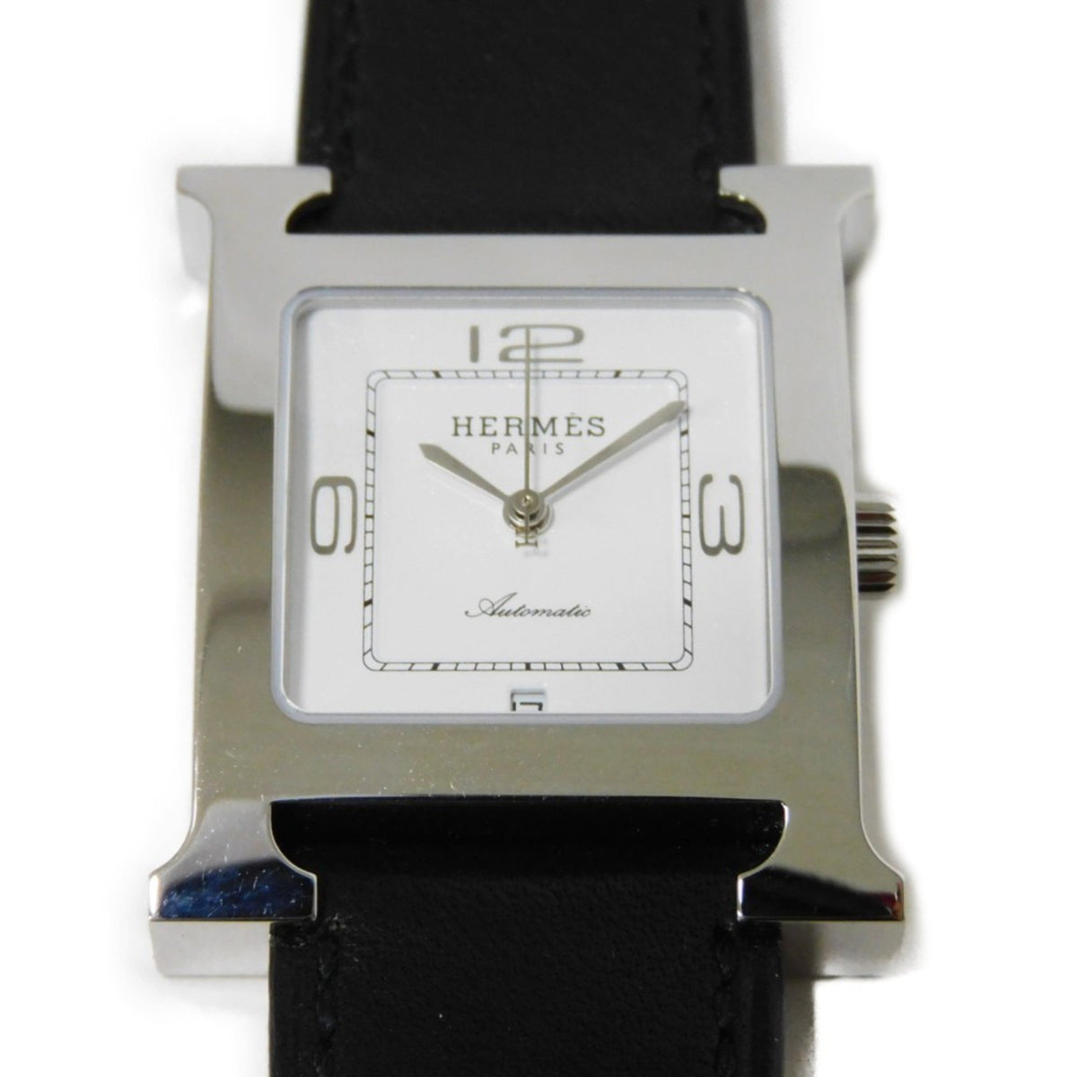 Gebrauchte Hermes HERMES Uhr H Date Automatische Wicklung HH3.510 Herren 