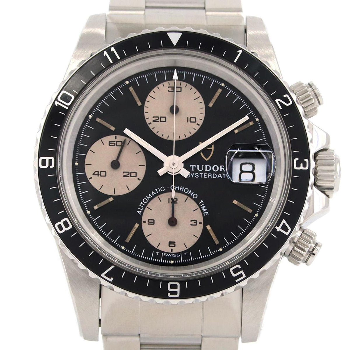 Pre-Owned Tudor Chronotime 79170 Stainless Steel Automatic Watch
