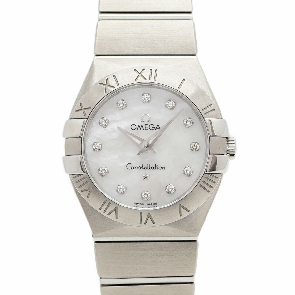 Pre-Owned Omega Constellation 123.10.27.60.55.001 White Dial Women's Watch