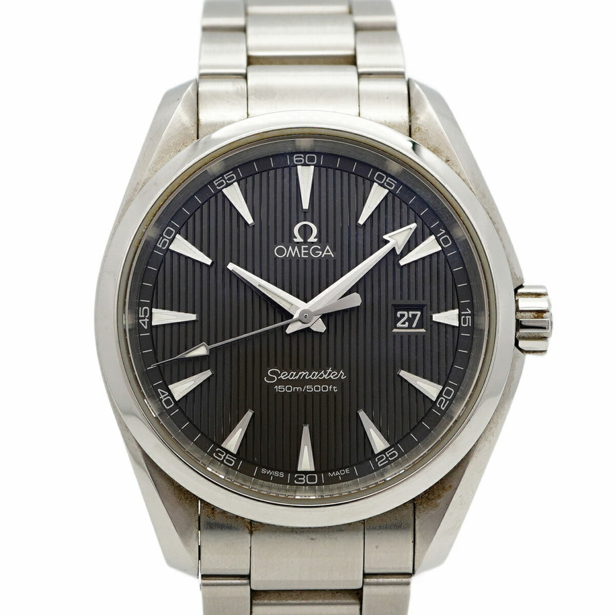 Pre-Owned Omega Seamaster 231.10.39.61.06.001 Gray Dial Men's Watch