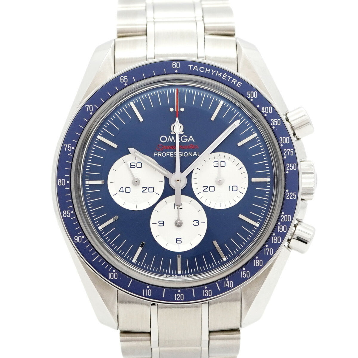 Pre-Owned Omega Speedmaster 522.30.42.30.03.001 Navy Dial Men's Watch
