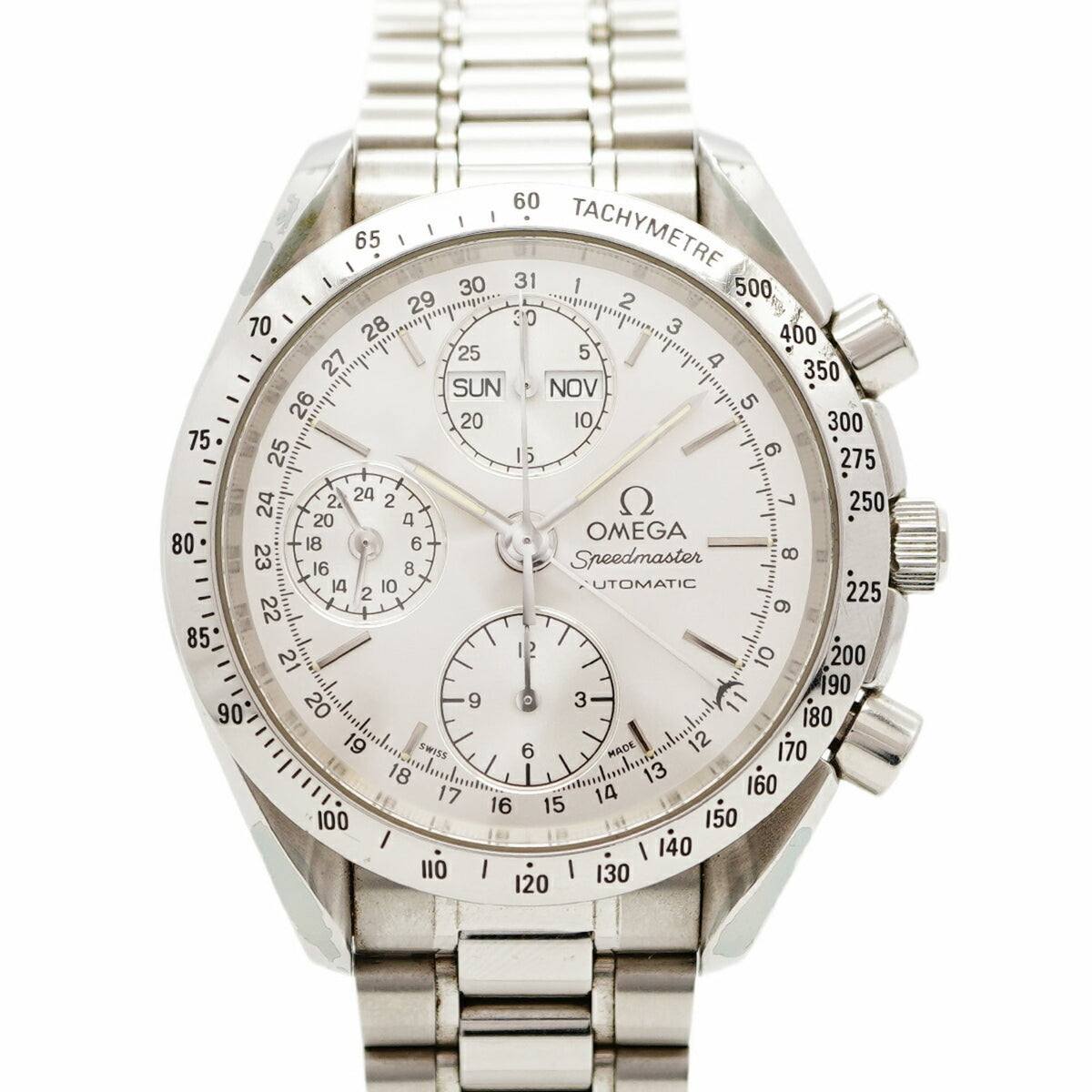 Pre-Owned Omega Speedmaster 3521.30 Silver Dial Men's Watch