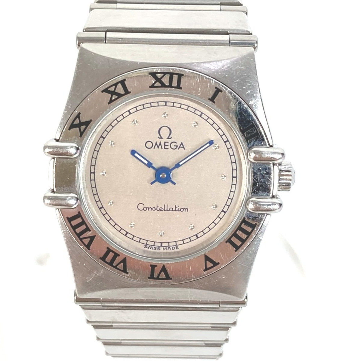 Gebrauchte OMEGA Constellation Uhr 795.1080 Damen Edelstahl Silber 