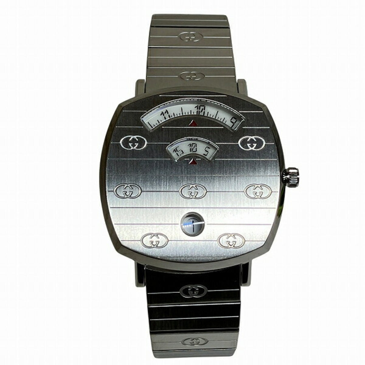Gebrauchte GUCCI Grip 157.3 Quarzuhr Herren 