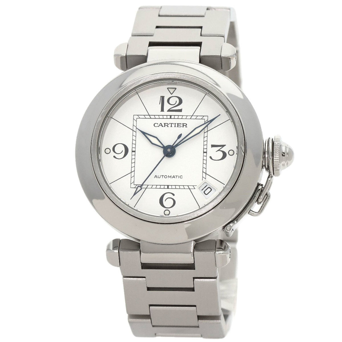 Gebrauchte Cartier W3107M7 Pasha C Uhr Edelstahl SS Herren CARTIER 