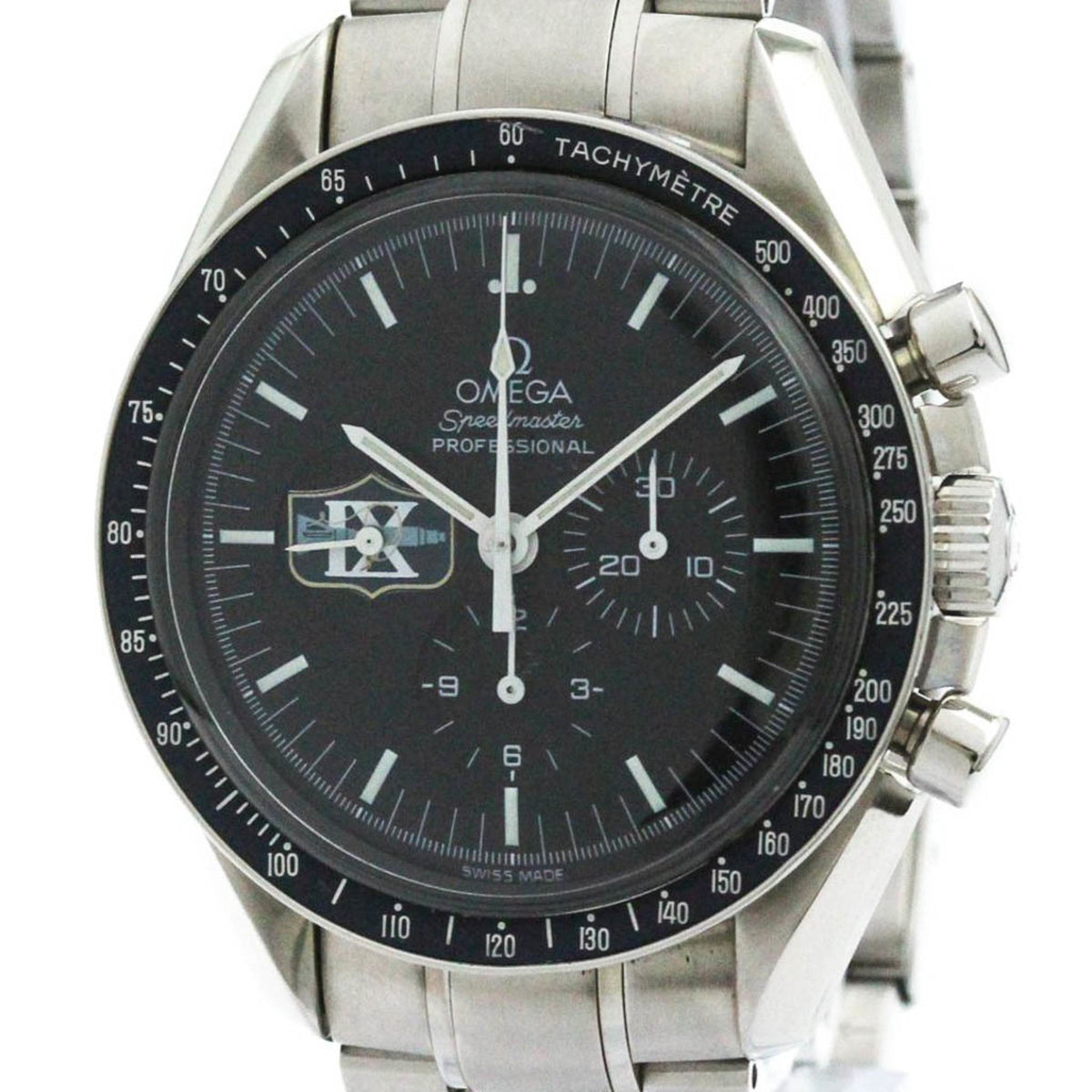 Gebrauchte OMEGA Speedmaster Missions Gemini IX Stahl Handaufzugsuhr 3597.07 BF580039