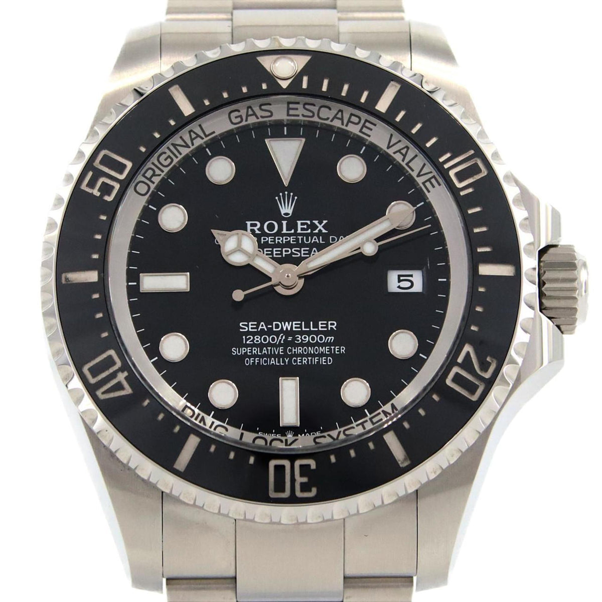 Gebrauchte Rolex Sea-Dweller Deepsea 136660. Automatikuhr aus Edelstahl, Zufallsnummer 