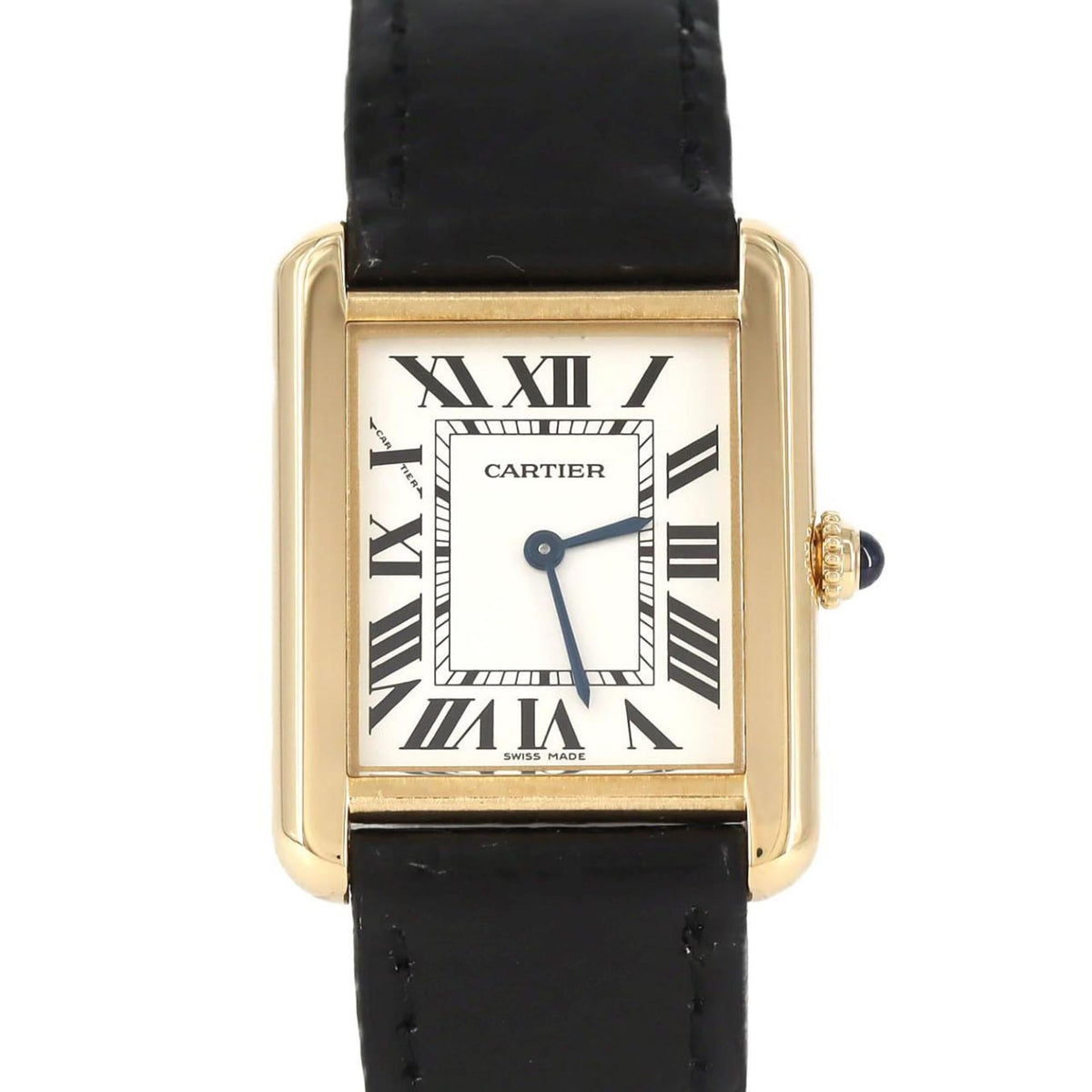 Pre-Owned Cartier Tank Solo SM YGxSS W5200002 SSxYG Quartz Watch