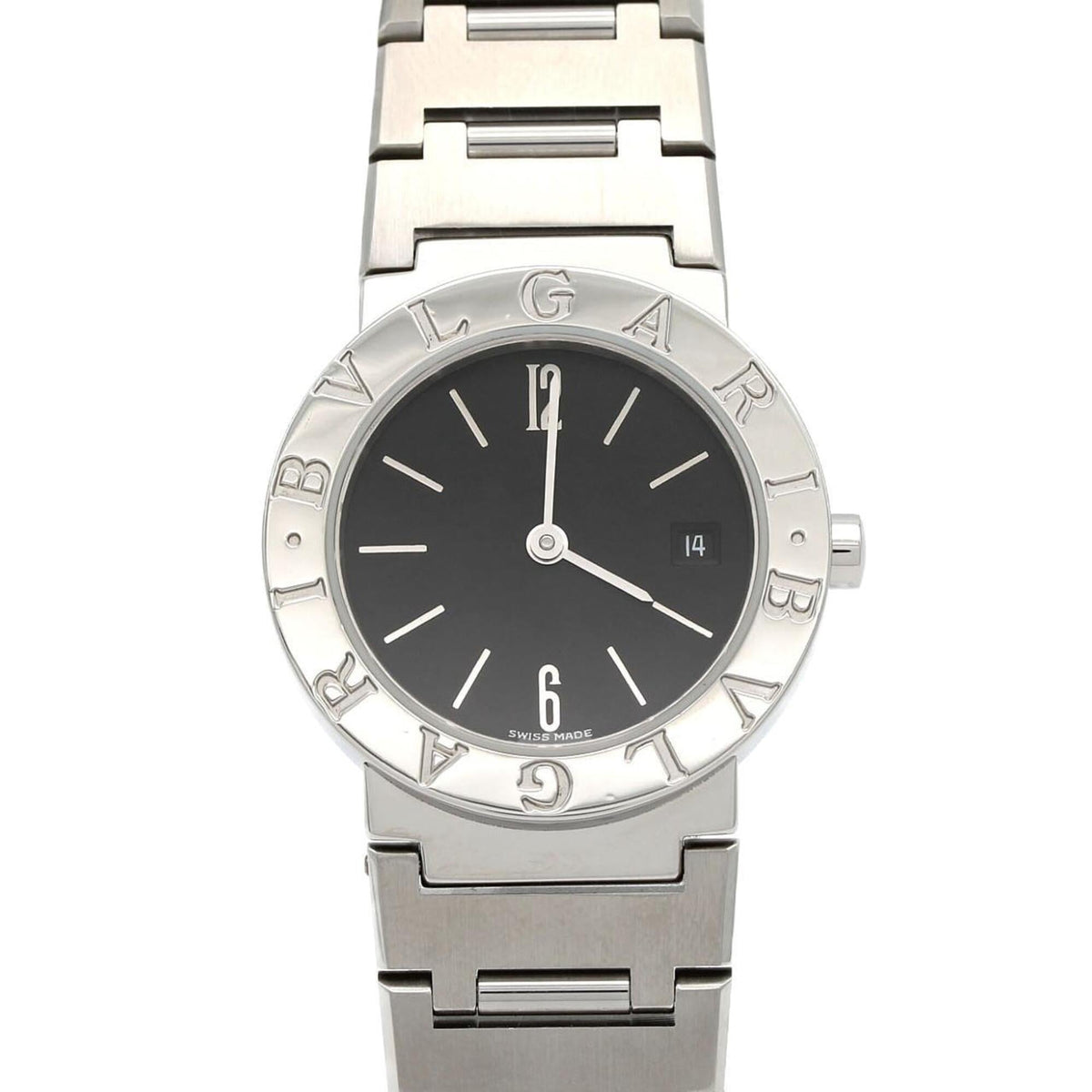 Pre-Owned Bulgari BB26SS BB26SSD SS Quartz Watch