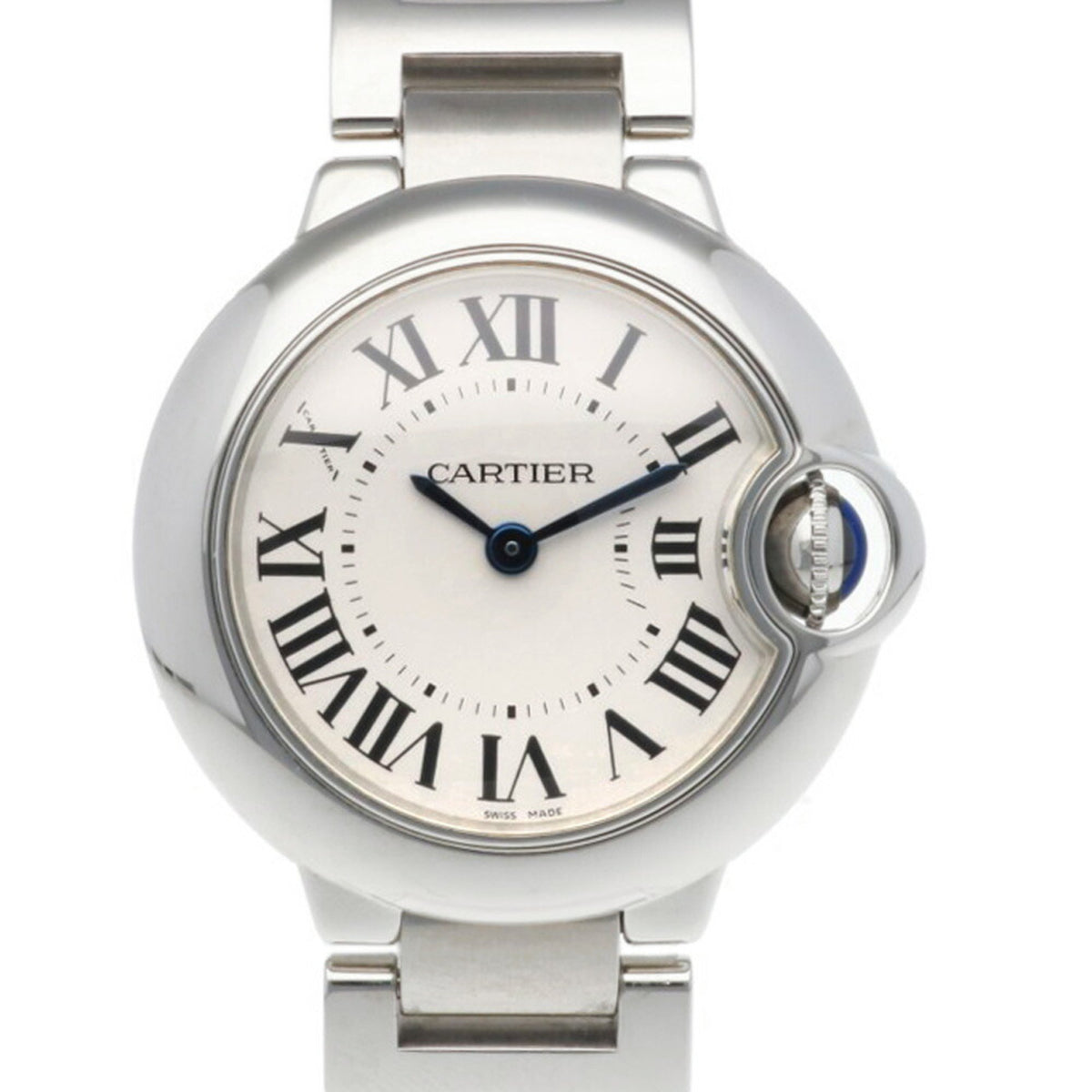 Gebrauchte Cartier Ballon Bleu Uhr, Edelstahl W69010Z4 Quarz Damen CARTIER 