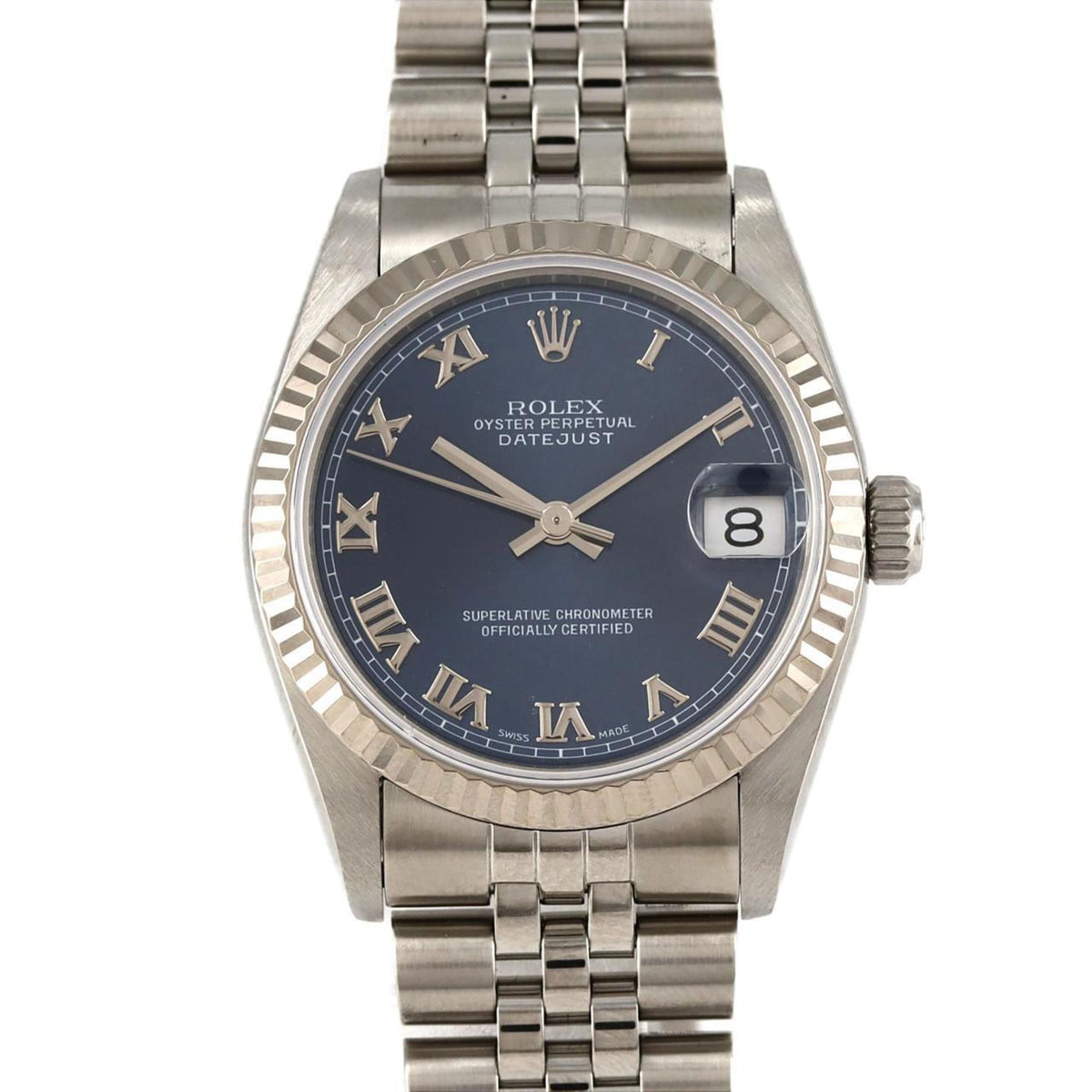 Gebrauchte Rolex Datejust 68274 SSxWG Automatikuhr T-Serie 