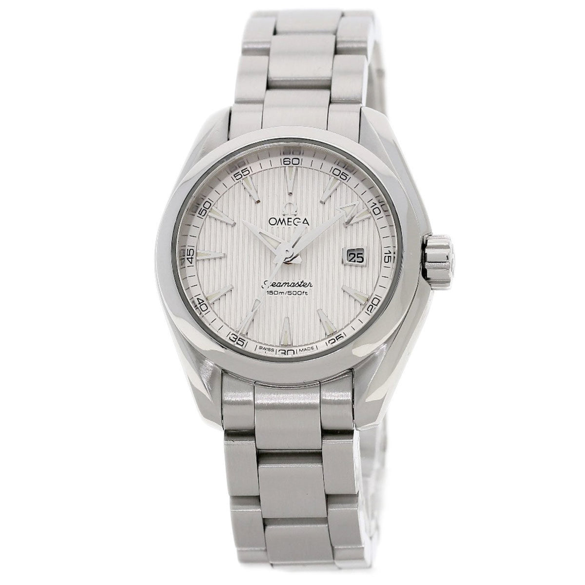 Gebrauchte OMEGA 231.10.30.61.02.001 Seamaster Aqua Terra 30mm Uhr Edelstahl SS Damen 