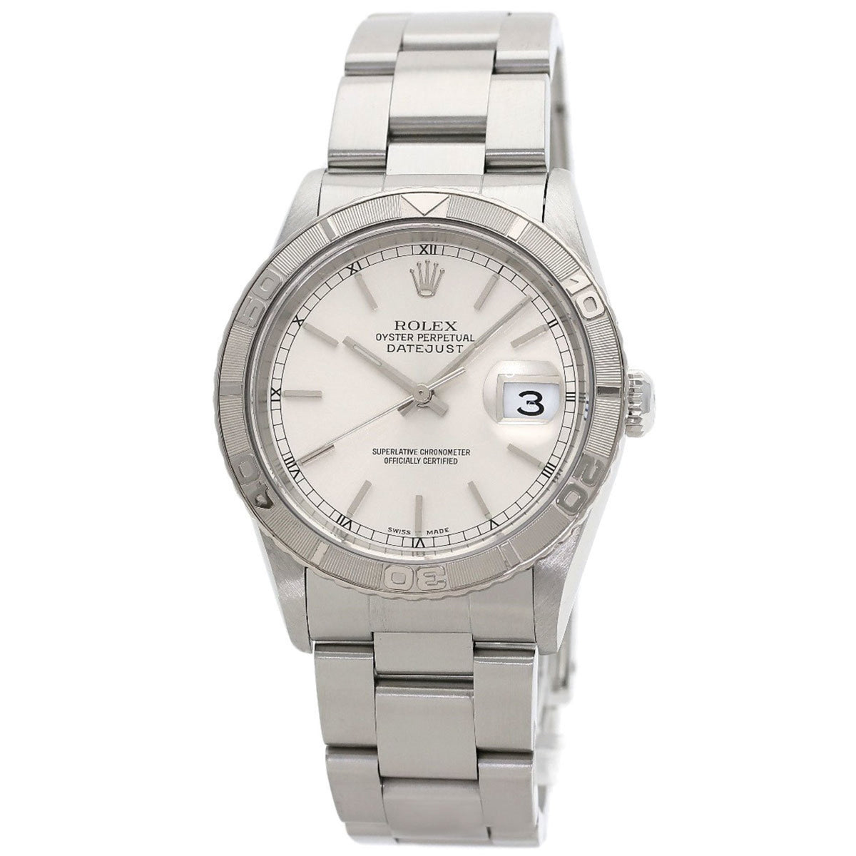 Pre-Owned Rolex 16264 Thunderbird Watch Stainless Steel/SS Men's ROLEX