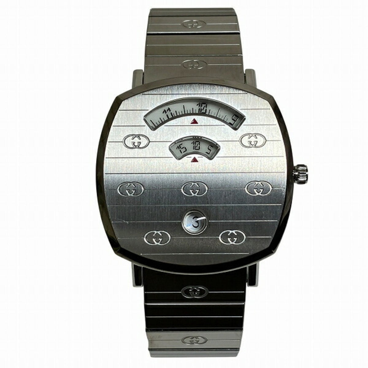 Gebrauchte GUCCI Grip 157.3 Quarzuhr Herren 
