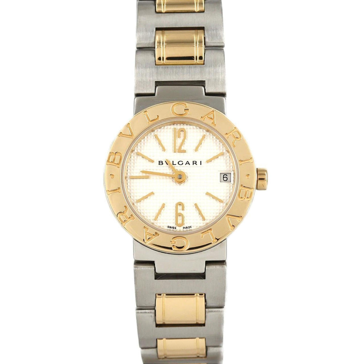 Pre-Owned Bvlgari Two-tone BB23SG BB23WSGD SSxYG Quartz Watch