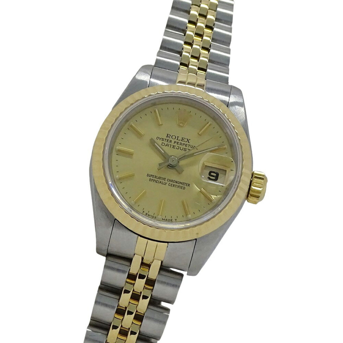 Gebrauchte Rolex ROLEX Datejust 69173 98 Serie Uhr Damen Automatik AT Edelstahl SS Gold YG Kombination poliert 