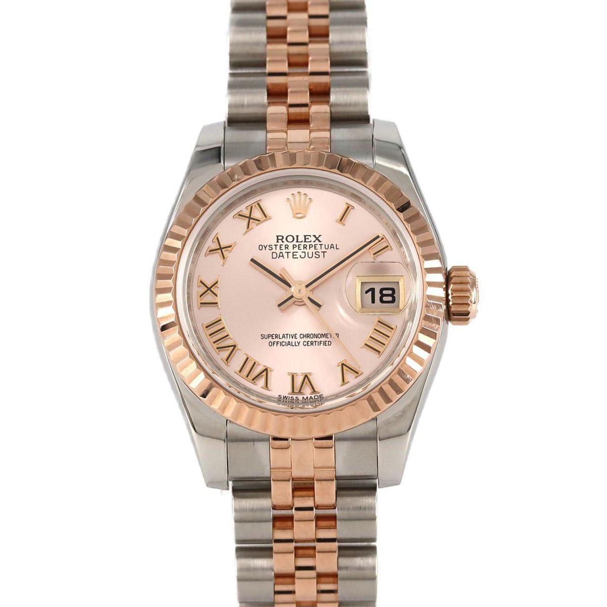 Gebrauchte Rolex Datejust 179171 SSxPG Automatikuhr G-Serie 