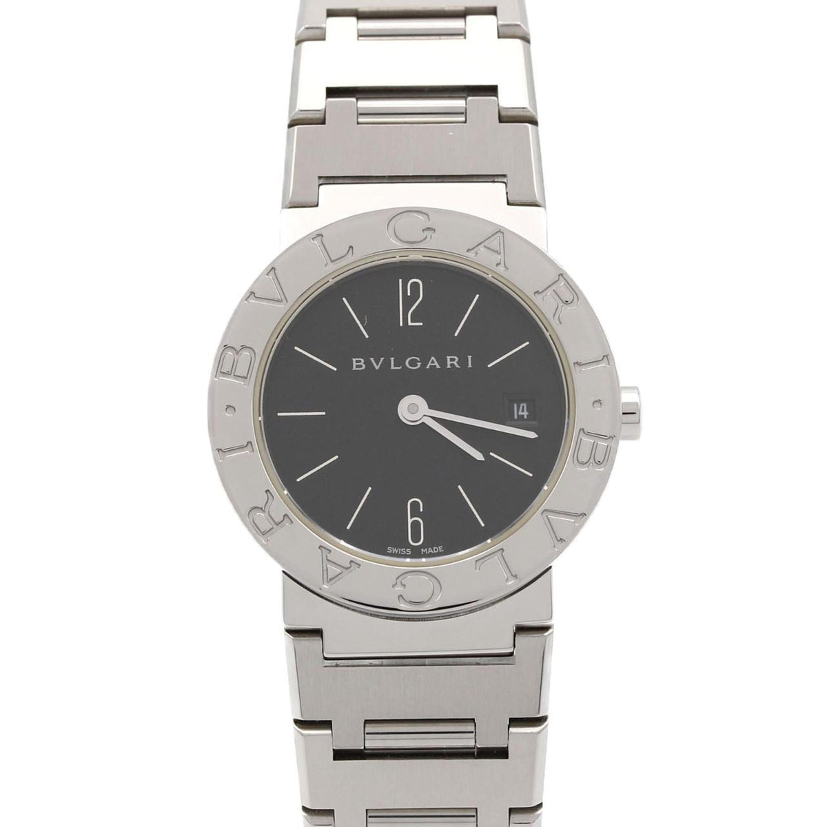 Pre-Owned Bulgari BB26SS BB26SSD SS Quartz Watch