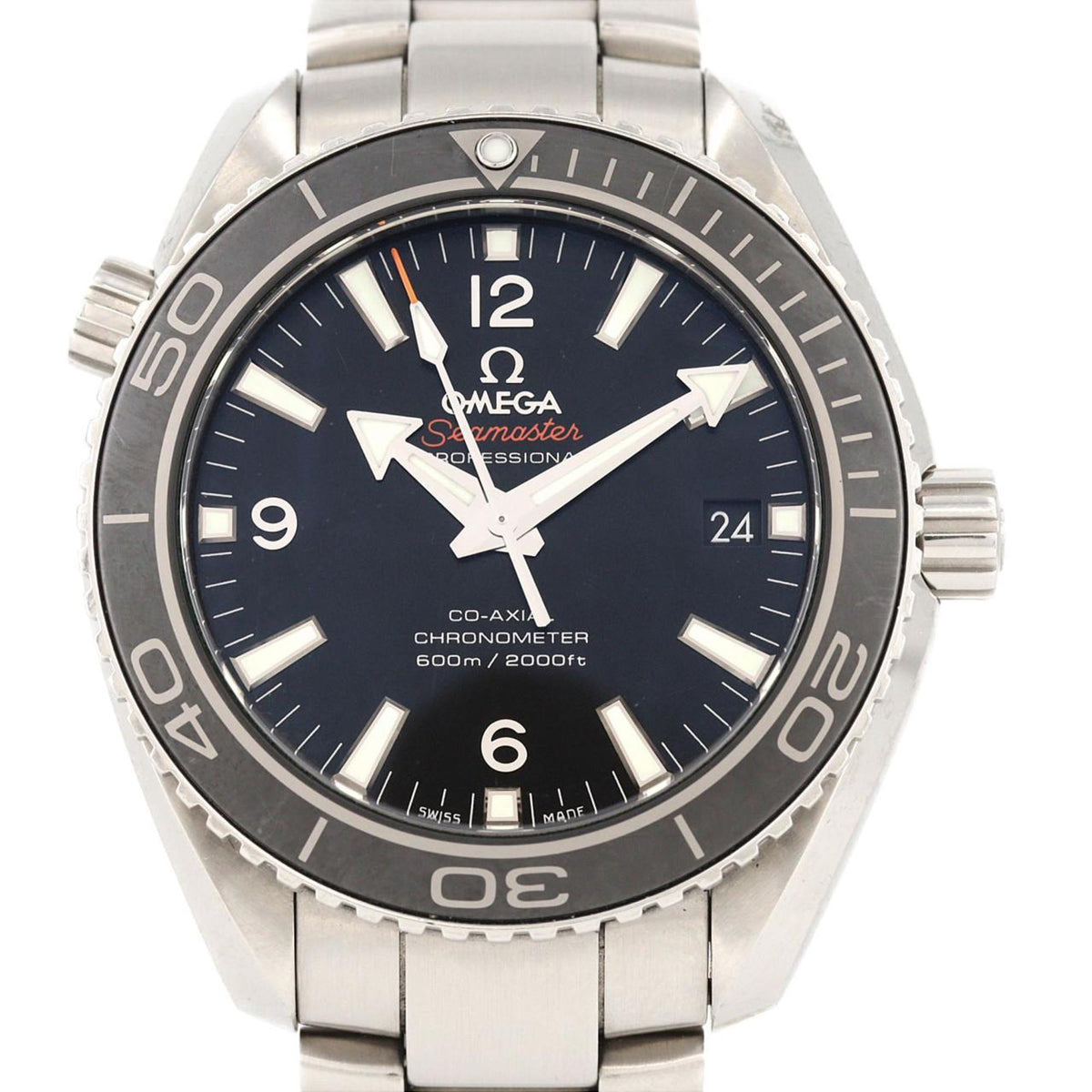 Pre-Owned Omega Seamaster Planet Ocean 232.30.42.21.01.001 Stainless Steel Automatic Watch